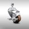 Service Caster 3.5 Inch SS High Temp Glass Filled Nylon 1/2 Inch Threaded Stem Caster with Brake SCC-SSTS20S3514-GFNSHT-TLB-121315 - alternate 1
